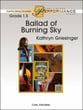 Ballad of Burning Sky Orchestra sheet music cover